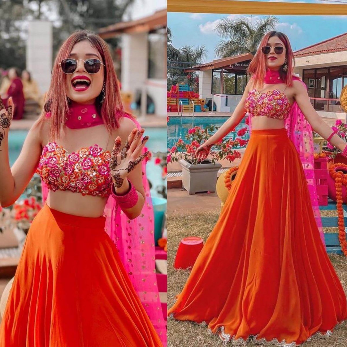 12 simple, lightweight lehengas that are perfect for intimate weddings |  Vogue India