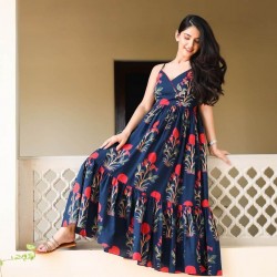 Buy Taniza Dress at Rs 3400 online from Bullionknot Long Dresses  BK490N