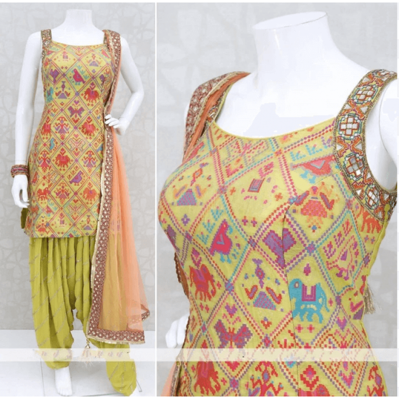 stitched patiala suit online shopping